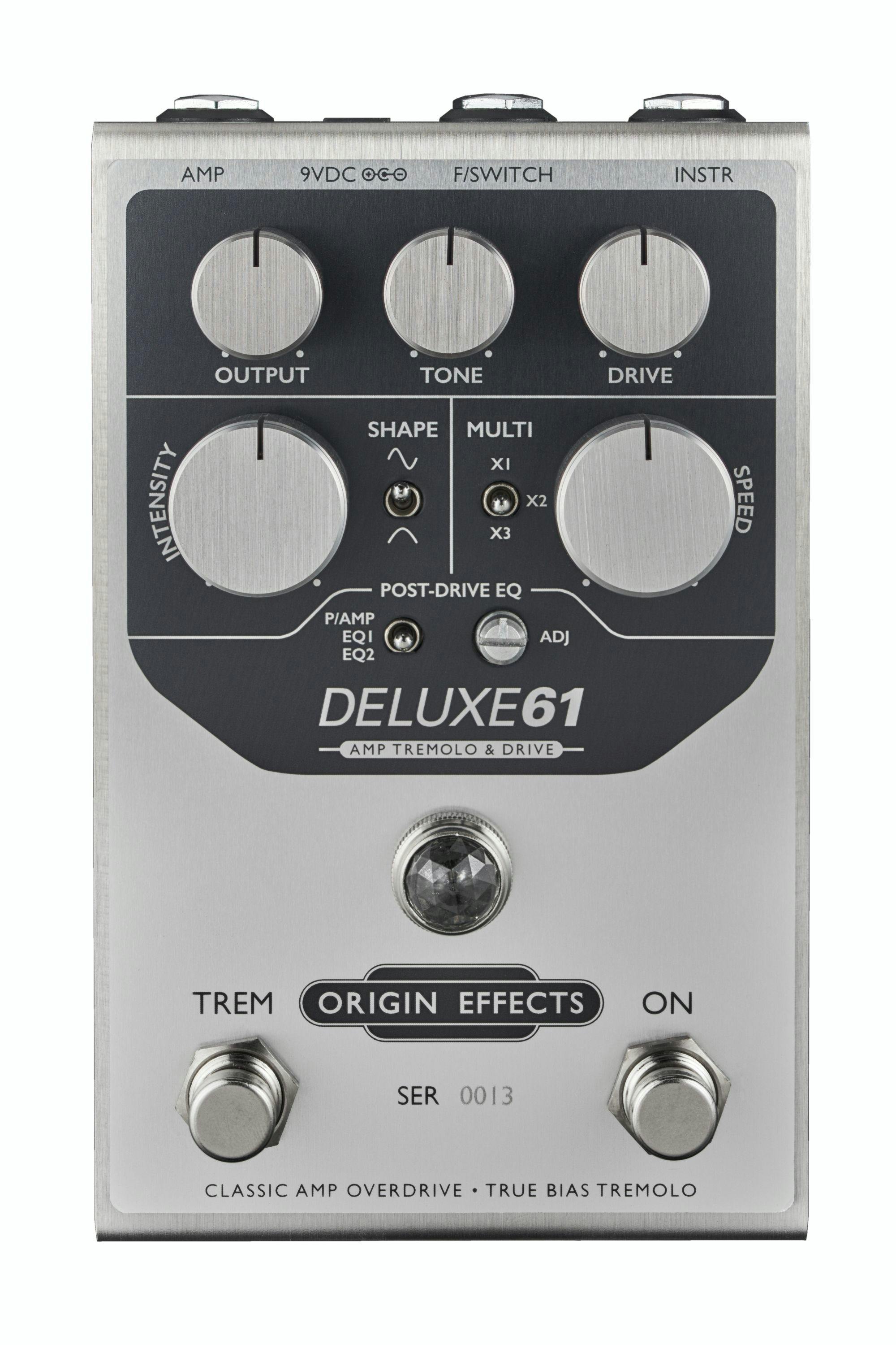 Origin Effects Deluxe 61 Amp Tremolo & Drive Pedal